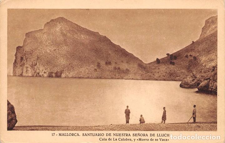 Cartoline: MALLORCA.-SANTUARIO DE NUESTRA SE&Ntilde;ORA DE LLUCH.-CALA DE LA CALOBRA Y MORRO DE SE VACA
