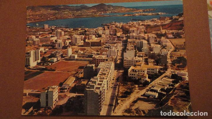 Postales: ANTIGUA POSTAL.CIUDAD ENSANCHE.PLAYA TALAMANCA.NEVCOLOR N&ordm; 132.CASA PLANAS.A&Ntilde;OS 60
