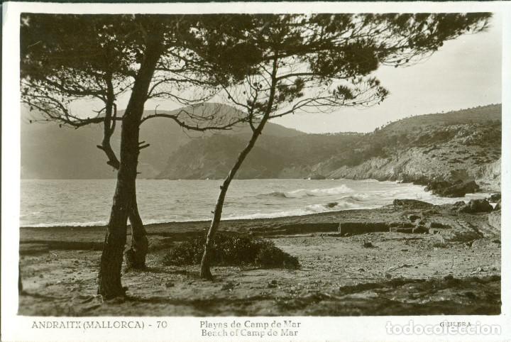 Postales: ANDRAITX PLAYAS DE CAMP DE MAR CIRCULADA EN 1933 - Foto 1
