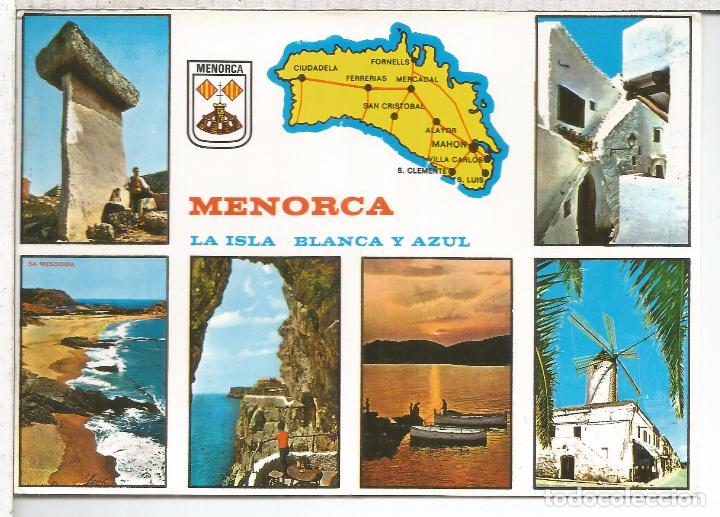 Postales: BALEARES MENORCA ESCRITA - Foto 1