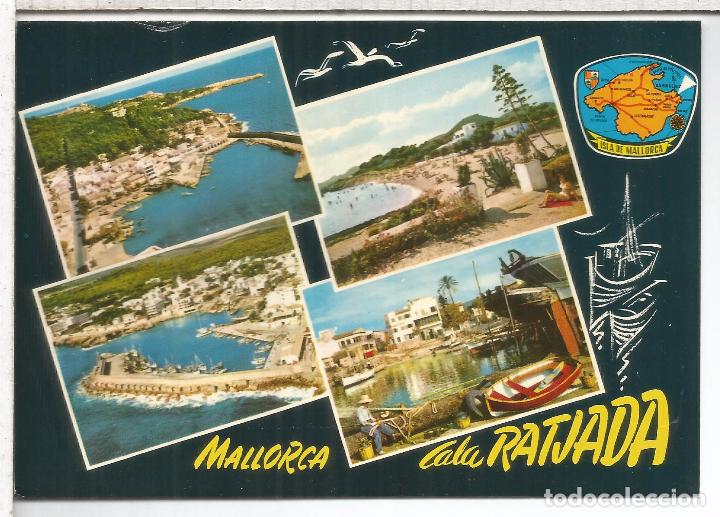Postales: BALEARES MALLORCA ESCRITA CALA RATJADA - Foto 1