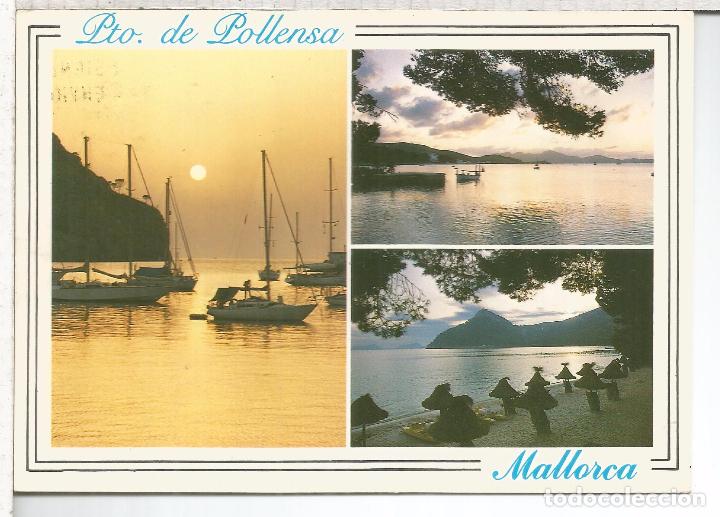 Postales: BALEARES MALLORCA ESCRITA POLLENSA - Foto 1