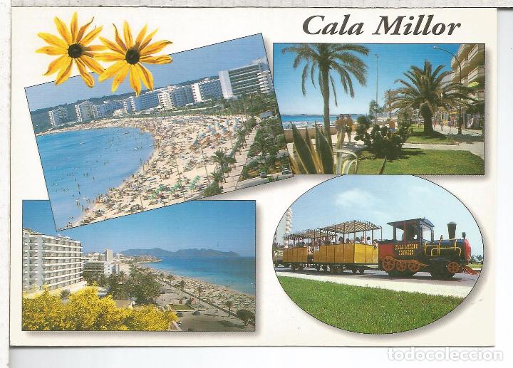 Postales: BALEARES MALLORCA ESCRITA CALA MILLOR - Foto 1