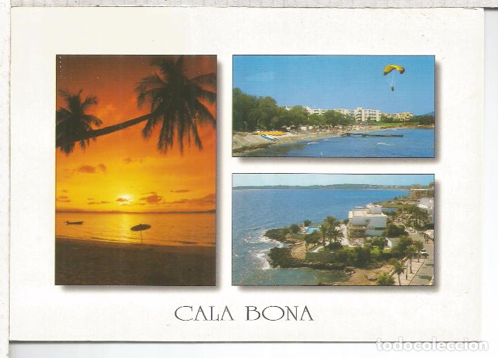 Postales: BALEARES MALLORCA ESCRITA CALA BONA - Foto 1