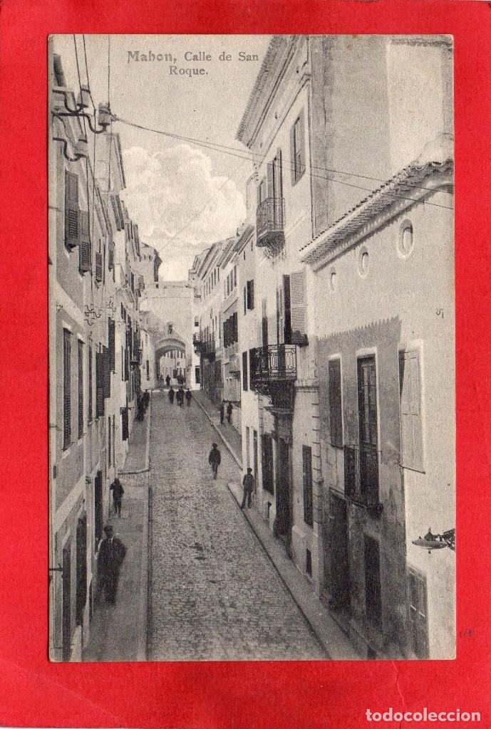 Postales: mah&oacute;n. calle de san roque. leon 111 - Foto 1