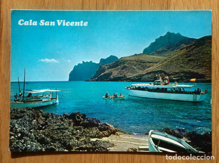 Postales: POLLENSA - MALLORCA - CALA SAN VICENTE - Foto 1