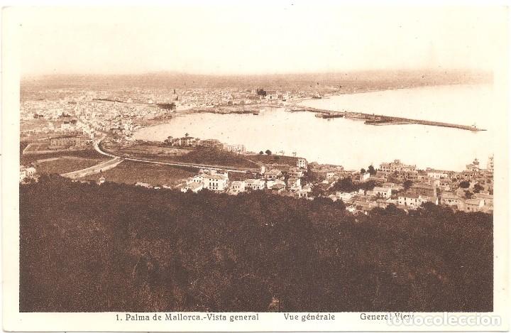Postales: PALMA DE MALLORCA VISTA GENERAL - Foto 1