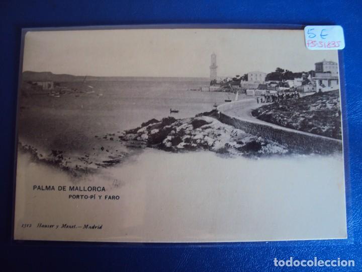 Postais: (PS-51835)POSTAL DE PALMA DE MALLORCA-PORTO-PI Y FARO
