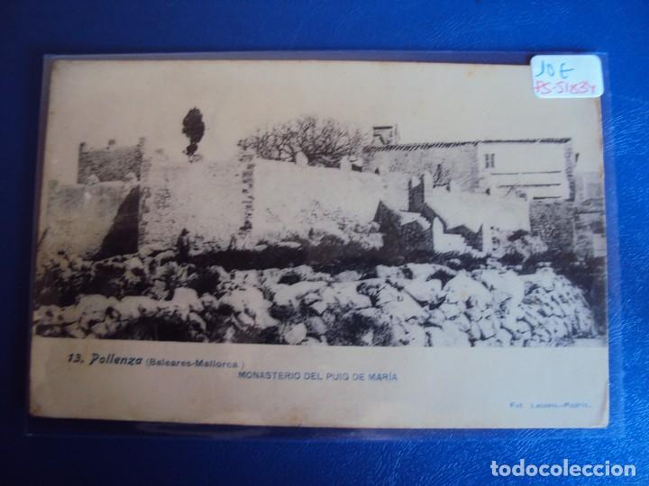 Postais: (PS-51834)POSTAL DE POLLENZA-MONASTERIO DEL PUIG DE MARIA