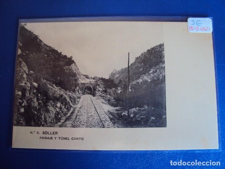 Postais: (PS-51821)POSTAL DE SOLLER-PAISAJE Y TUNEL CORTO