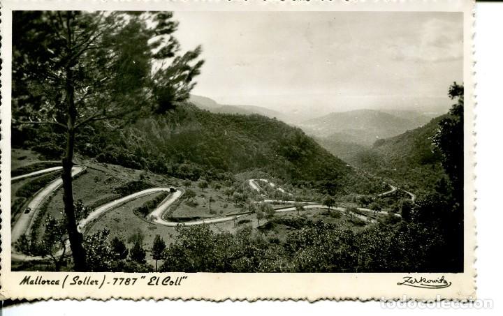 Postales: MALLORCA-SOLLER-EL COLL- 1950--- ZERKOWITZ - Foto 1
