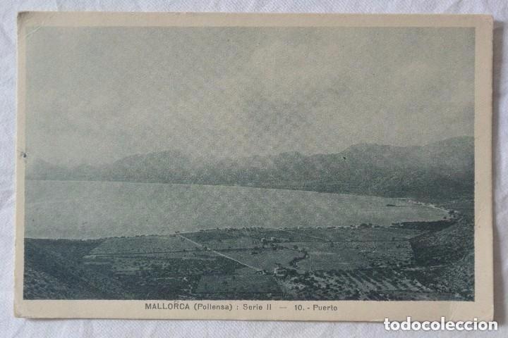 Postkarten: ANTIGUA TARJETA POSTAL POLLENSA SERIE II . EL PUERTO. a&ntilde;os 20. 1925