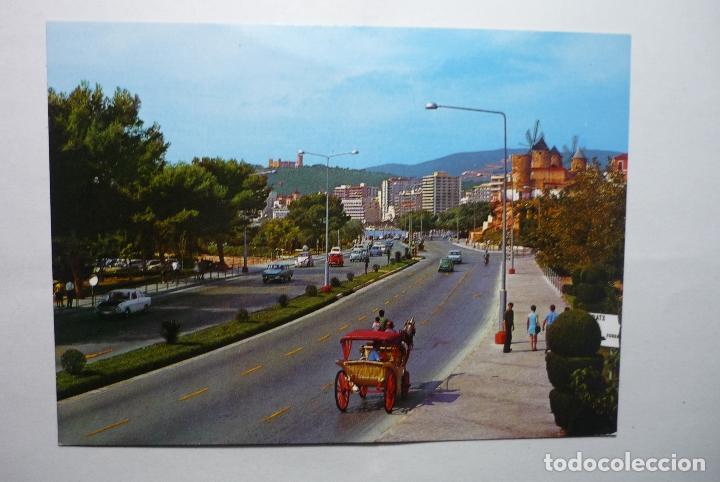Postales: postal palma mallorca.-paseo maritimo  cm - Foto 1