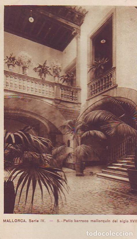 Postcards: ESPA&Ntilde;A POSTALES BALEARES LOTE 941 PATIO BARROCO MALLORQUI DEL SIGLO XVII SIN CIRCULAR