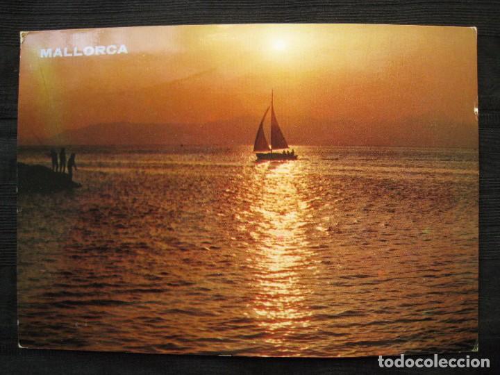 Postales: POSTAL MALLORCA - PUESTA DE SOL. - Foto 1