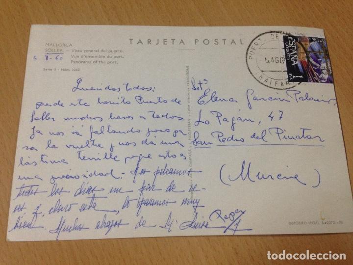 Postales: ANTIGUA POSTAL SOLLER MALLORCA BALEARES - Foto 3