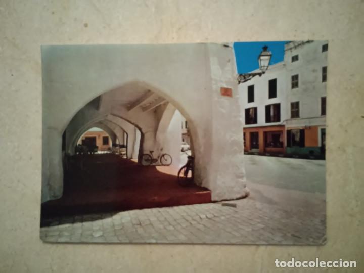 Postales: ANTIGUA POSTAL -10*15- MENORCA CIUDADELA - CAJON - A&Ntilde;O 1986