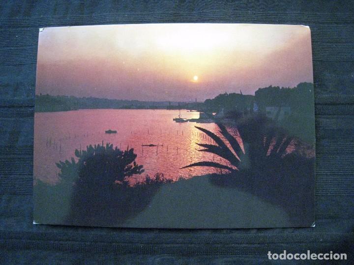 Postales: POSTAL MAHON  ( MENORCA ) - ATARDECER. - Foto 1