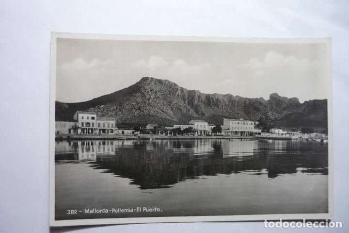 Postales: POSTAL MALLORCA EL PUERTO DE POLLENSA   CM - Foto 1