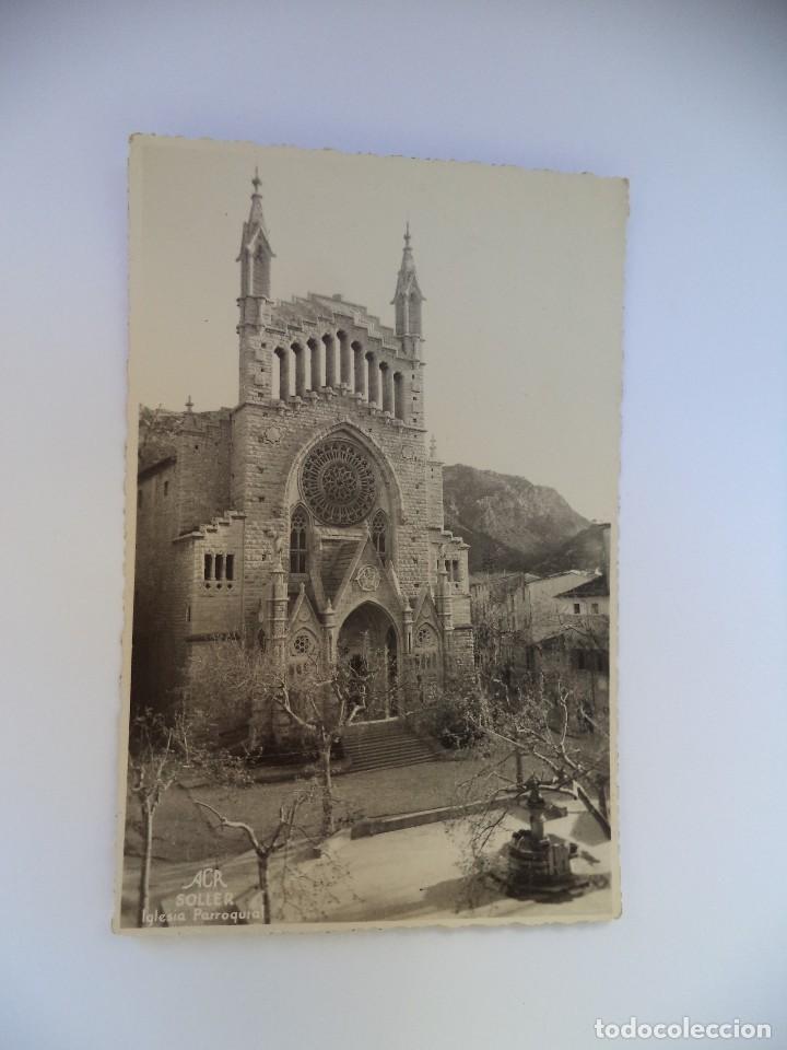 Postales: Postal de Soller iglesia parroquial - Foto 1