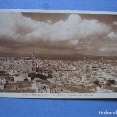Postales: POSTAL MALLORCA SERIE VII - 2 - PALMA - PANORAMA DE LA CIUDAD - ESCRITA 1927. Lote 96390595