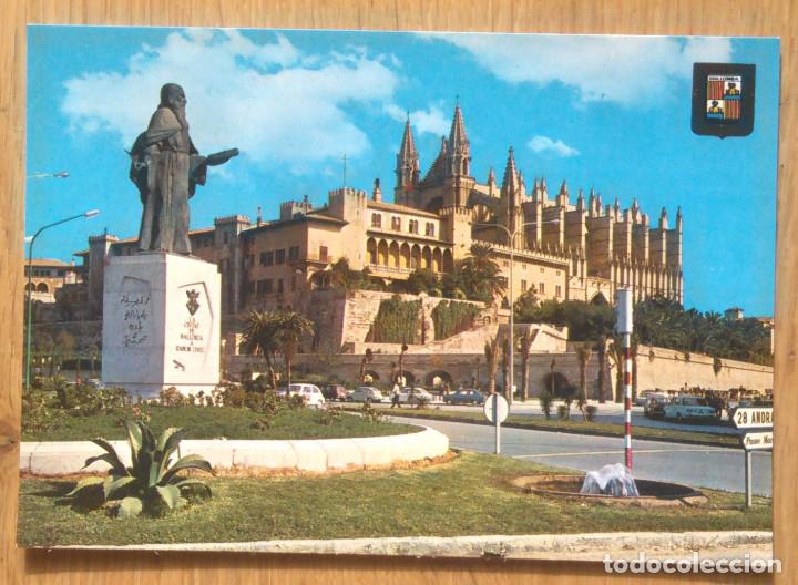 Postales: PALMA DE MALLORCA - MONUMENTO A RAMON LLULL - Foto 1