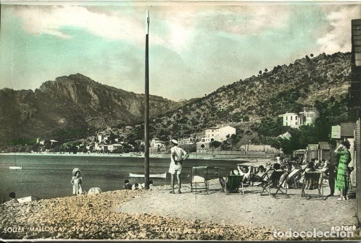 Postales: SOLLER-- DETALLE DE LA PLAYA - ZERKOWITZ- 594 - Foto 1