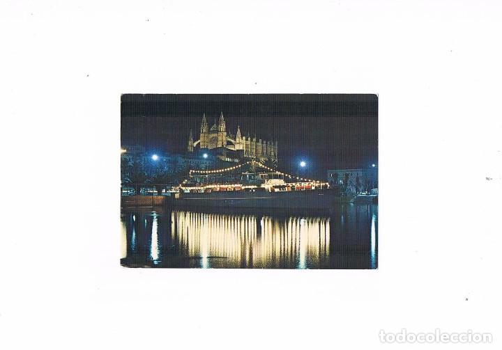Postcards: POSTAL ANTIGUA BALEARES CIRCULADA PALMA DE MALLORCA MOTONAVE CARABELA