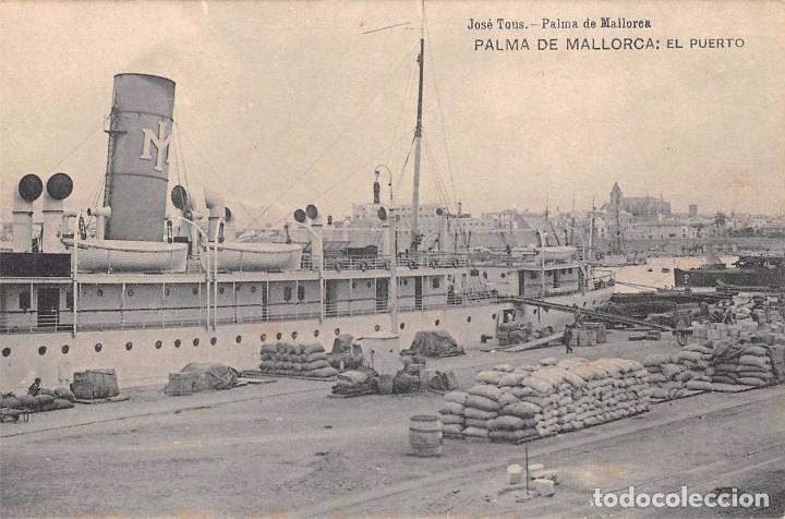 Postales: PALMA DE MALLORCA.- EL PUERTO - Foto 1