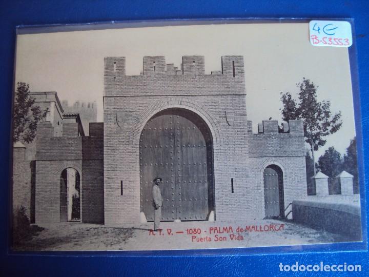 Postales: (PS-53553)POSTAL DE PALMA DE MALLORCA-PUERTA SON VIDA.A.T.V.1080