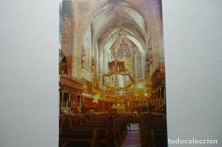 Postales: postal mallorca catedral-altar mayor   cm - Foto 1