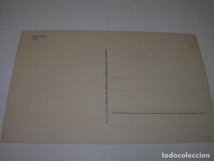 Postales: ANTIGUA POSTAL......MALLORCA....SOLLER. - Foto 2