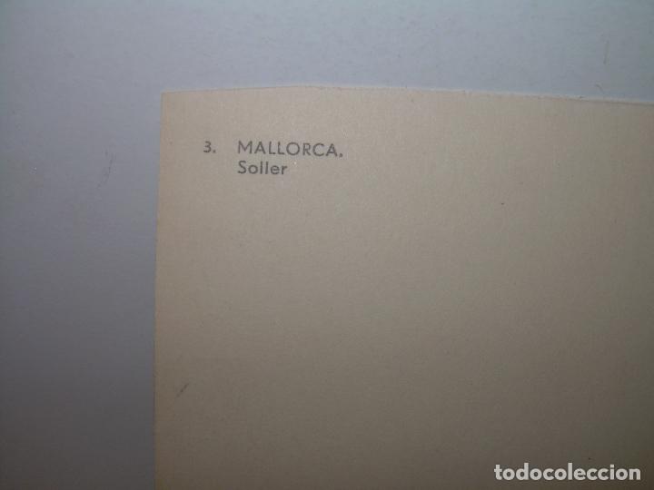 Postales: ANTIGUA POSTAL......MALLORCA....SOLLER. - Foto 3