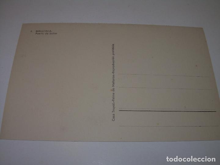 Postales: ANTIGUA POSTAL......MALLORCA....SOLLER. - Foto 2