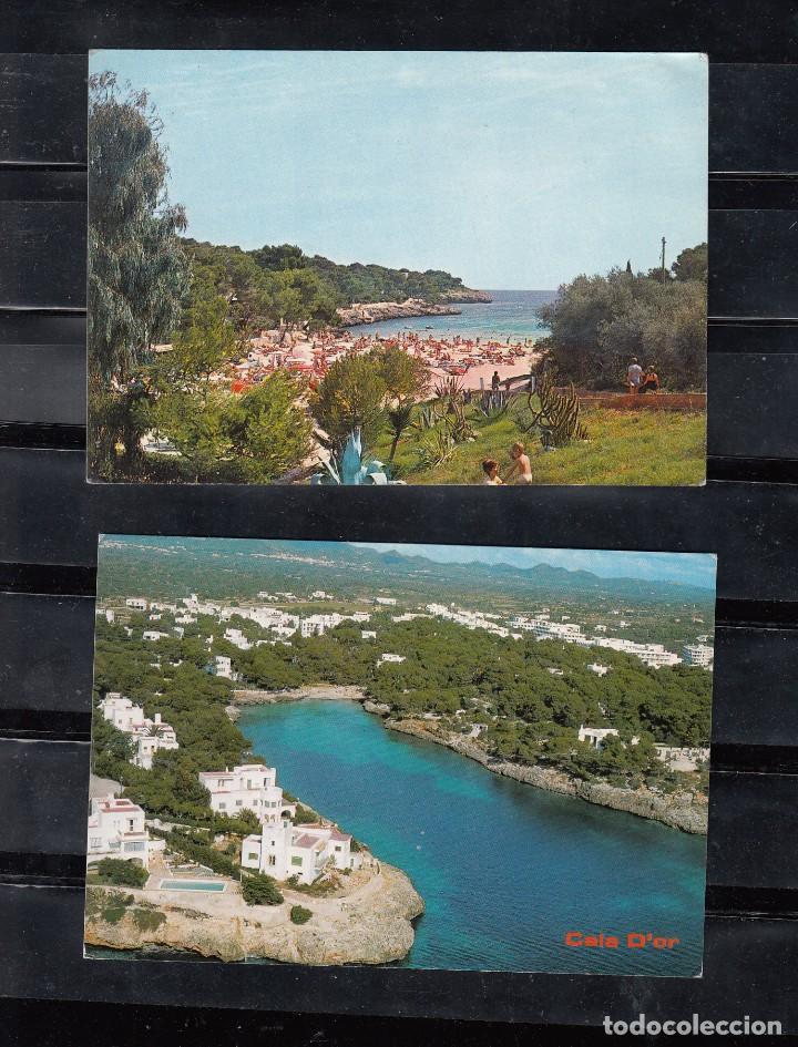 Postales: CALA D&acute;OR. MALLORCA. 2 POSTALES DIVERSAS - Foto 1