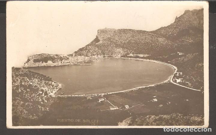 Postcards: TARJETA POSTAL/FOTOGRAFIA PUERTO SOLLER,EN BLANCO.