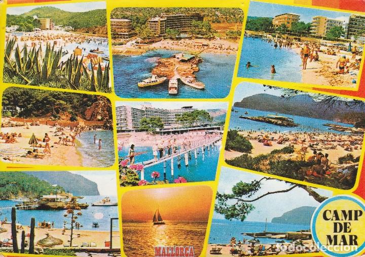 Postales: N&ordm; 32821 POSTAL MALLORCA CAMP DE MAR - Foto 1