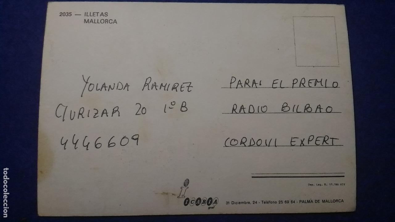 Postales: Postal de Illetas. Mallorca. - Foto 2