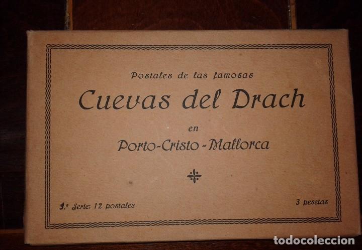 Postales: CUEVAS DEL DRACH - MALLORCA -12 POSTALES - Foto 1