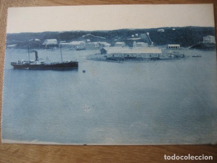 Postales: Mah&oacute;n. N&ordm; 4. Base Naval. Ed. J. Pons. Postal sin circular. - Foto 1
