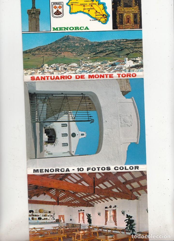 Postales: MENORCA. MONTE TORO. MENORCA. BLOCK DE 10 POSTALES - Foto 1