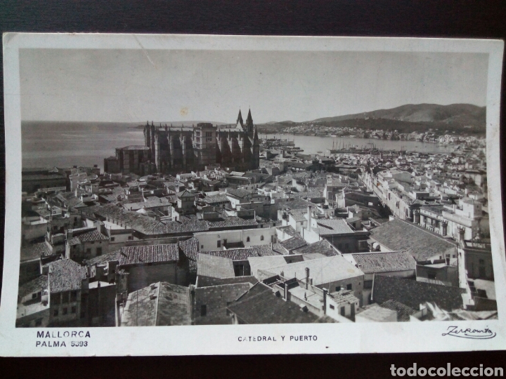 Postales: Postal de Mallorca. Catedral y Puerto. - Foto 1