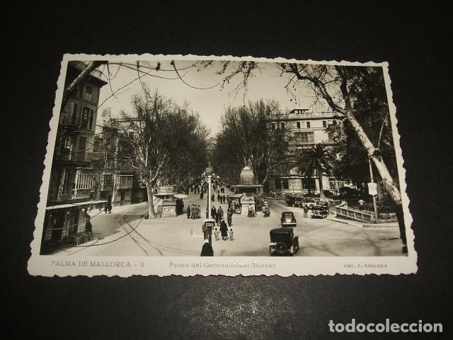 Postales: PALMA DE MALLORCA PASEO DEL GENERALISIMO BORNE - Foto 1