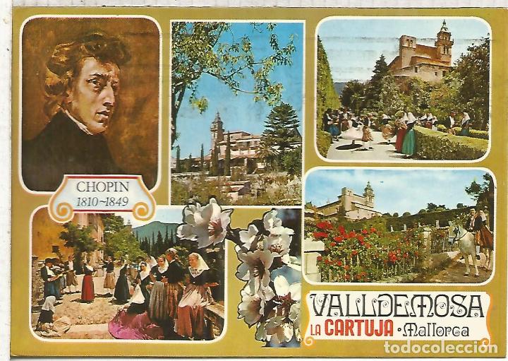 Postales: VALLDEMOSA MALLORCA ESCRITA - Foto 1