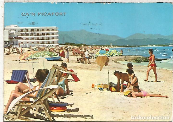 Postales: CAN PICAFORT MALLORCA ESCRITA - Foto 1