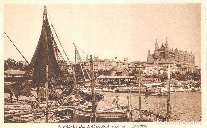 Postkarten: PALMA DE MALLORCA LONJA Y CATEDRAL