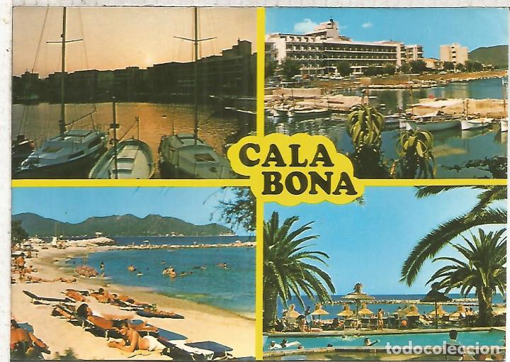 Postales: CALA BONA MALLORCA ESCRITA - Foto 1
