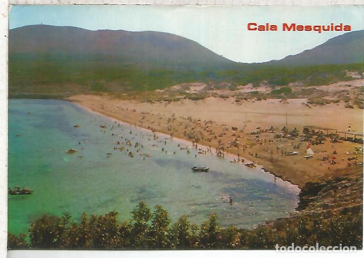 Postales: CALA MESQUIDA MALLORCA ESCRITA - Foto 1