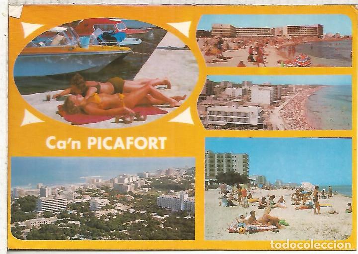Postales: CAN PICAFORT MALLORCA ESCRITA - Foto 1