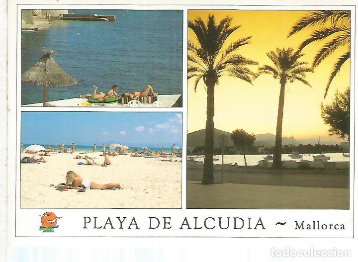 Postales: ALCUDIA MALLORCA ESCRITA - Foto 1